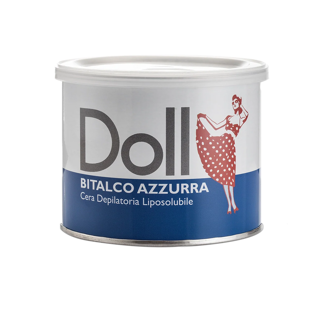 Talco Azzurra (Blue Talc) Depilatory Liposoluble (Strip) Wax 400ml