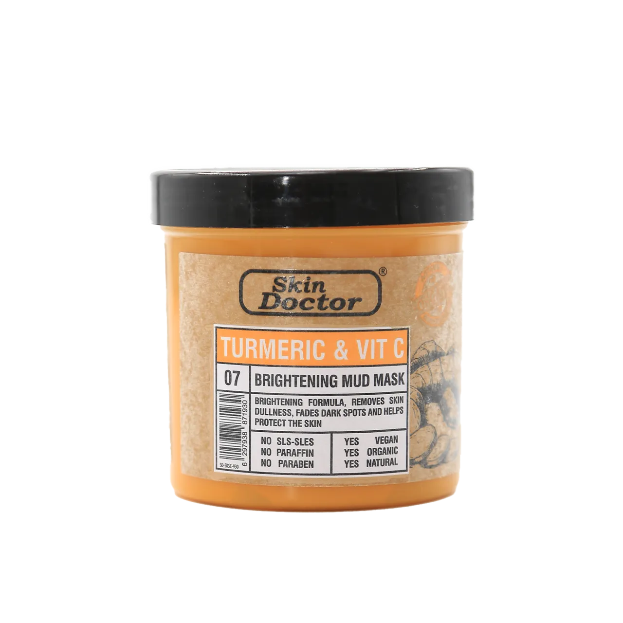 Turmeric & Vit C Brightening Mud Mask 150ml
