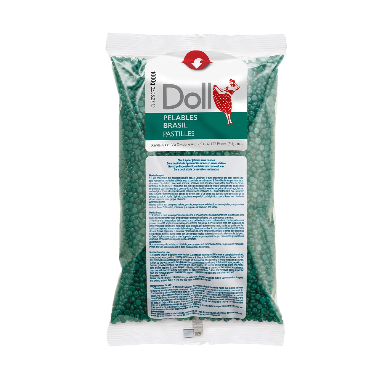 Chlorophylle Non-Strip Pelables Wax Pastilles 1kg