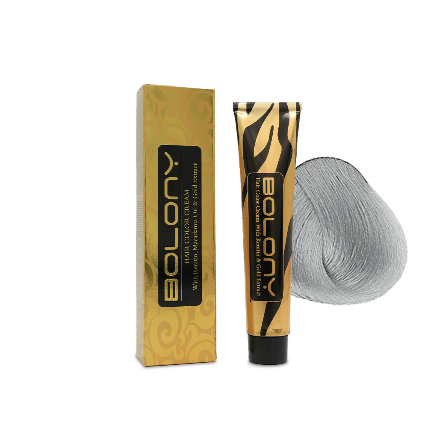 Hair Color Cream 7.001  Intense Ash Blond 100ml