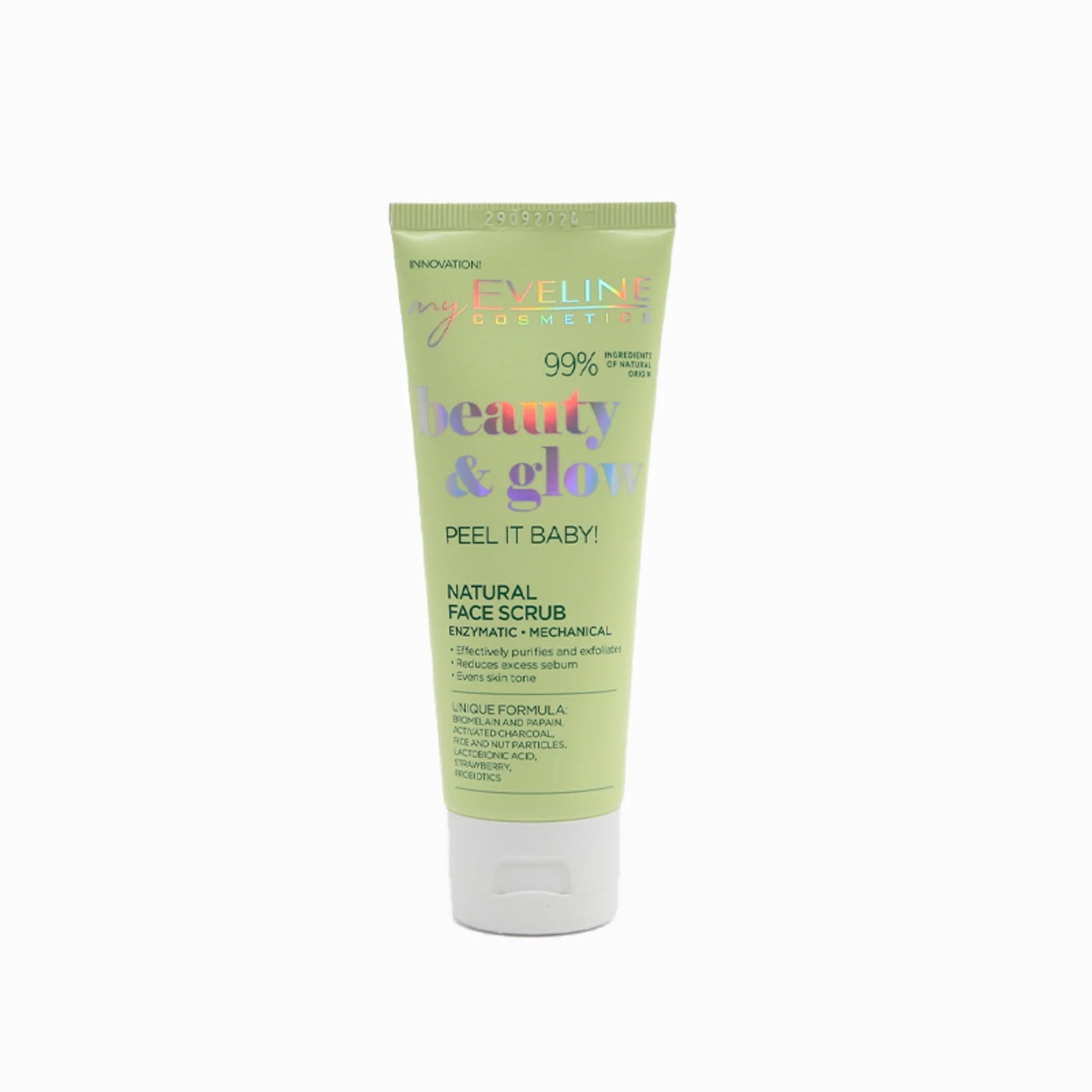Beauty &amp; Glow Enzymatic &amp; Mechanical Natural face scrub 75 ml
