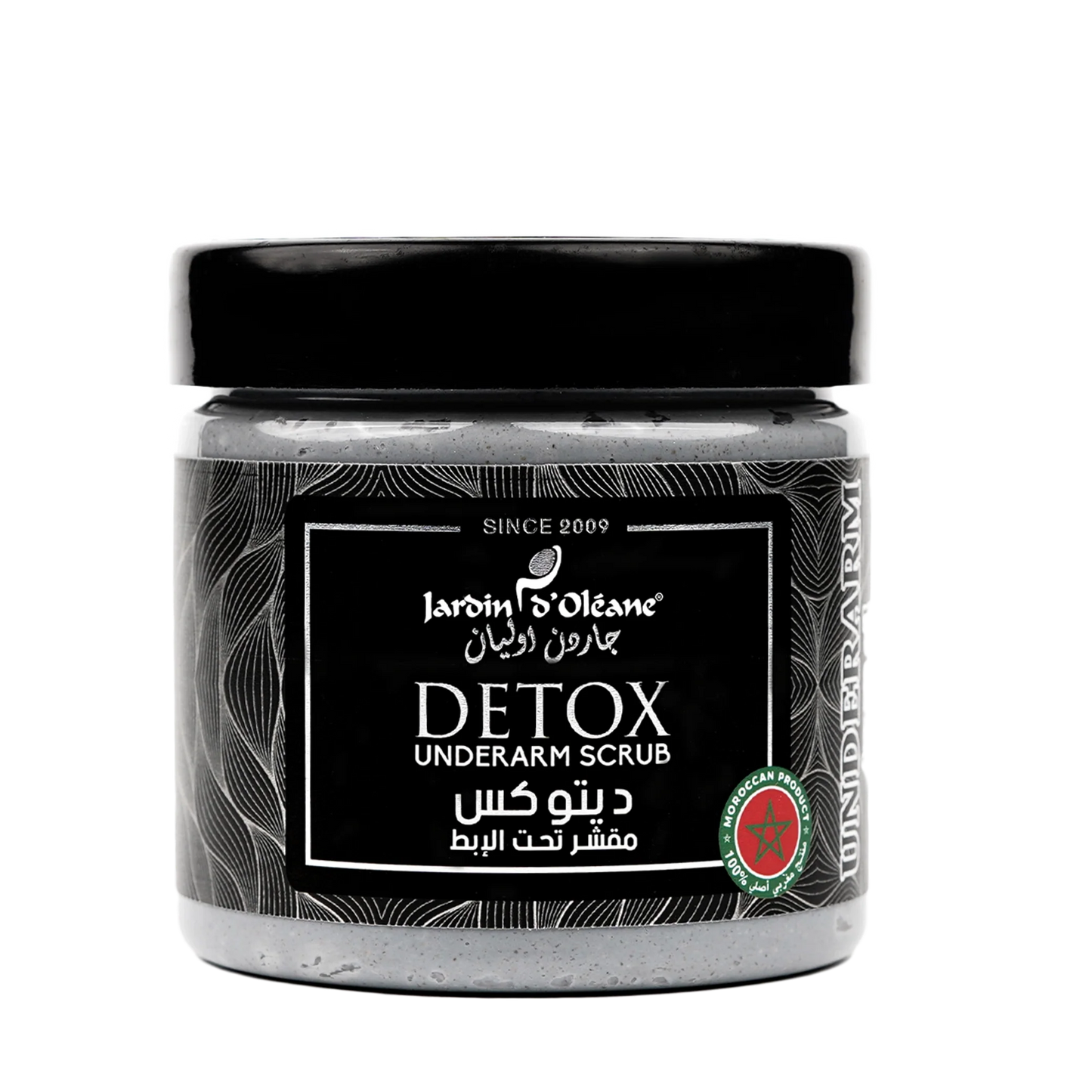 Detox Underarm Scrub with Charcoal and Argan Oil 250g