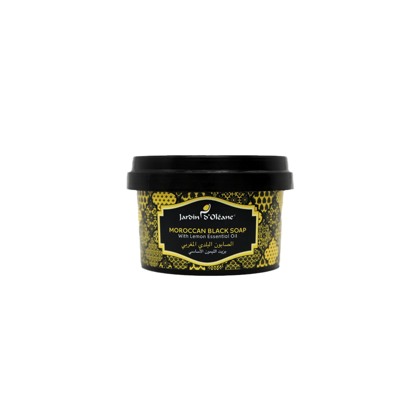 Moroccan Black Soap With Lemon Essential Oil 250g