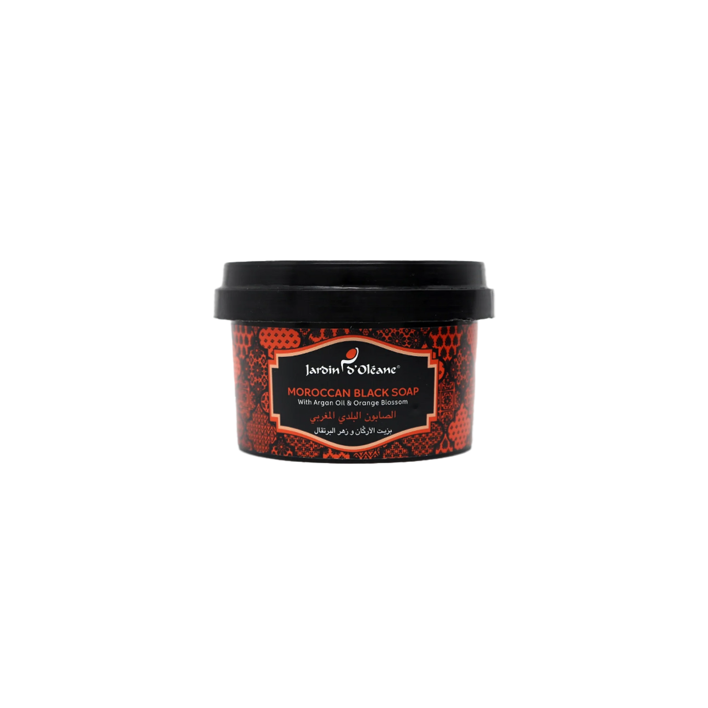 Moroccan Black Soap With Argan Oil & Orange Blossom 250g
