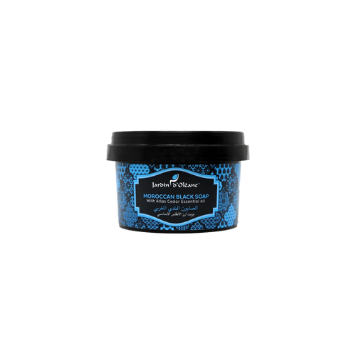 Moroccan Black Soap with Atlas Cedar 250g