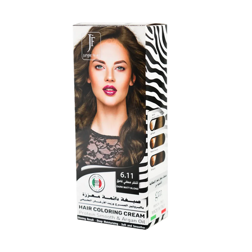 Hair Coloring Cream Kit 6.11 Dark Matt Blond
