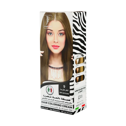 Hair Coloring Cream Kit 9 Very Light Blond