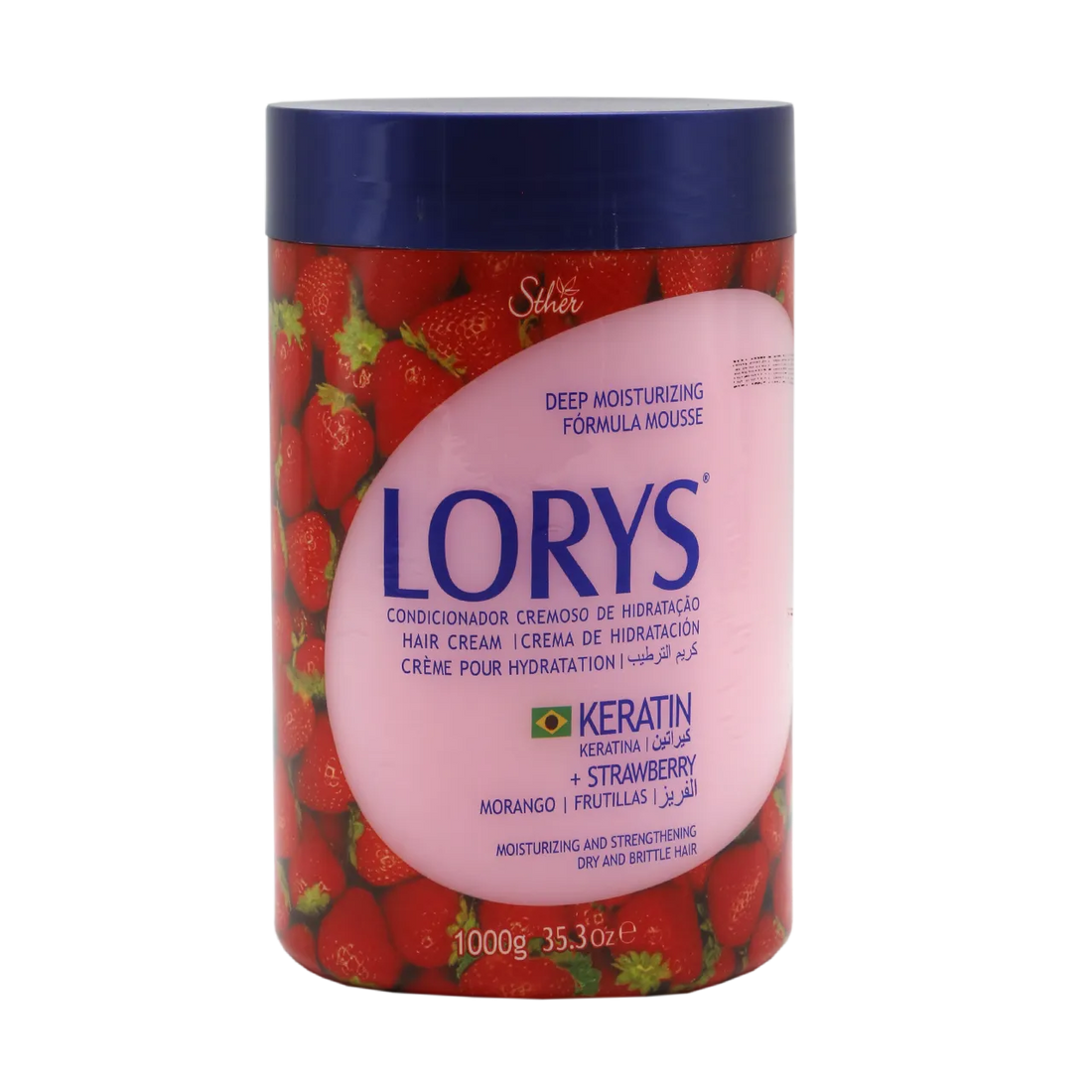 Strawberry Keratin Hair Cream 1000g