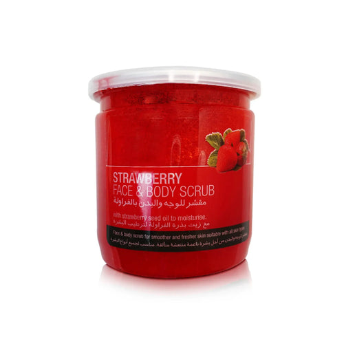 Strawberry Face & Body Scrub 500ml