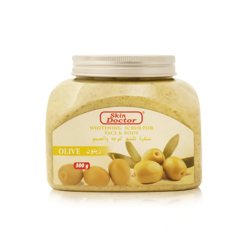 Olive Whitening Scrub For Face & Body  500g