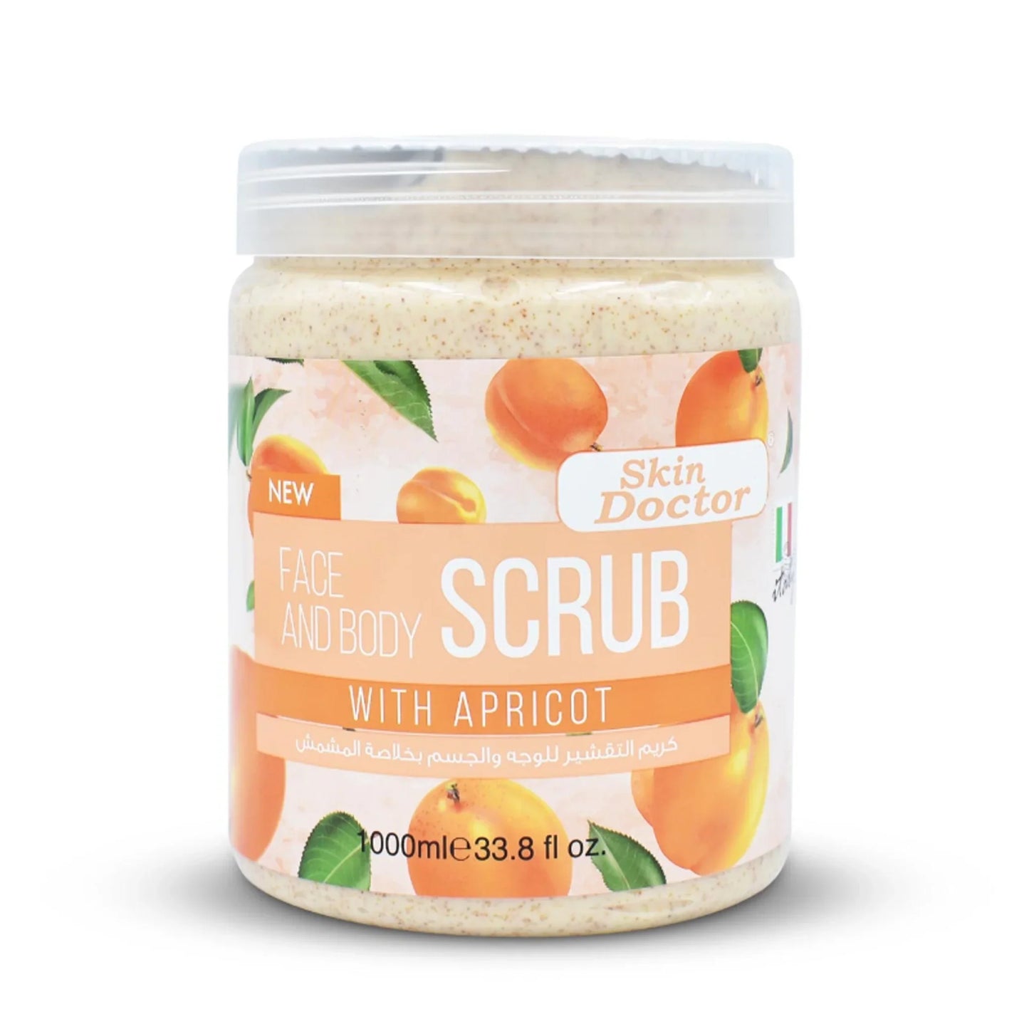 Face & Body Scrub With Apricot 1000ml