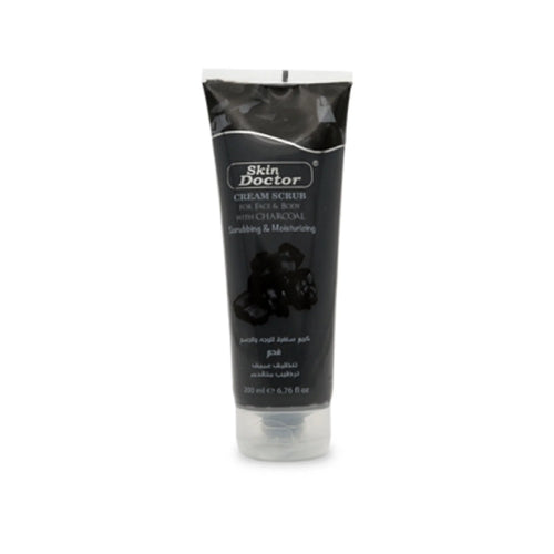 Face & Body Charcoal Cream Scrub 200ml