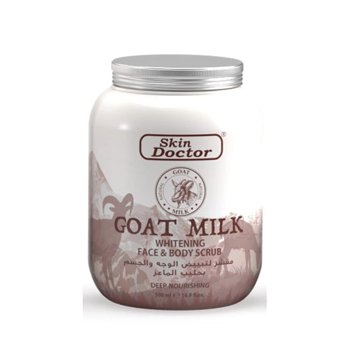Goat Milk Whitening Face & Body Scrub 500ml
