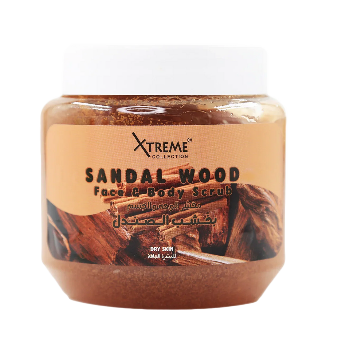 Sandal Wood Face &amp; Body Scrub 500ml