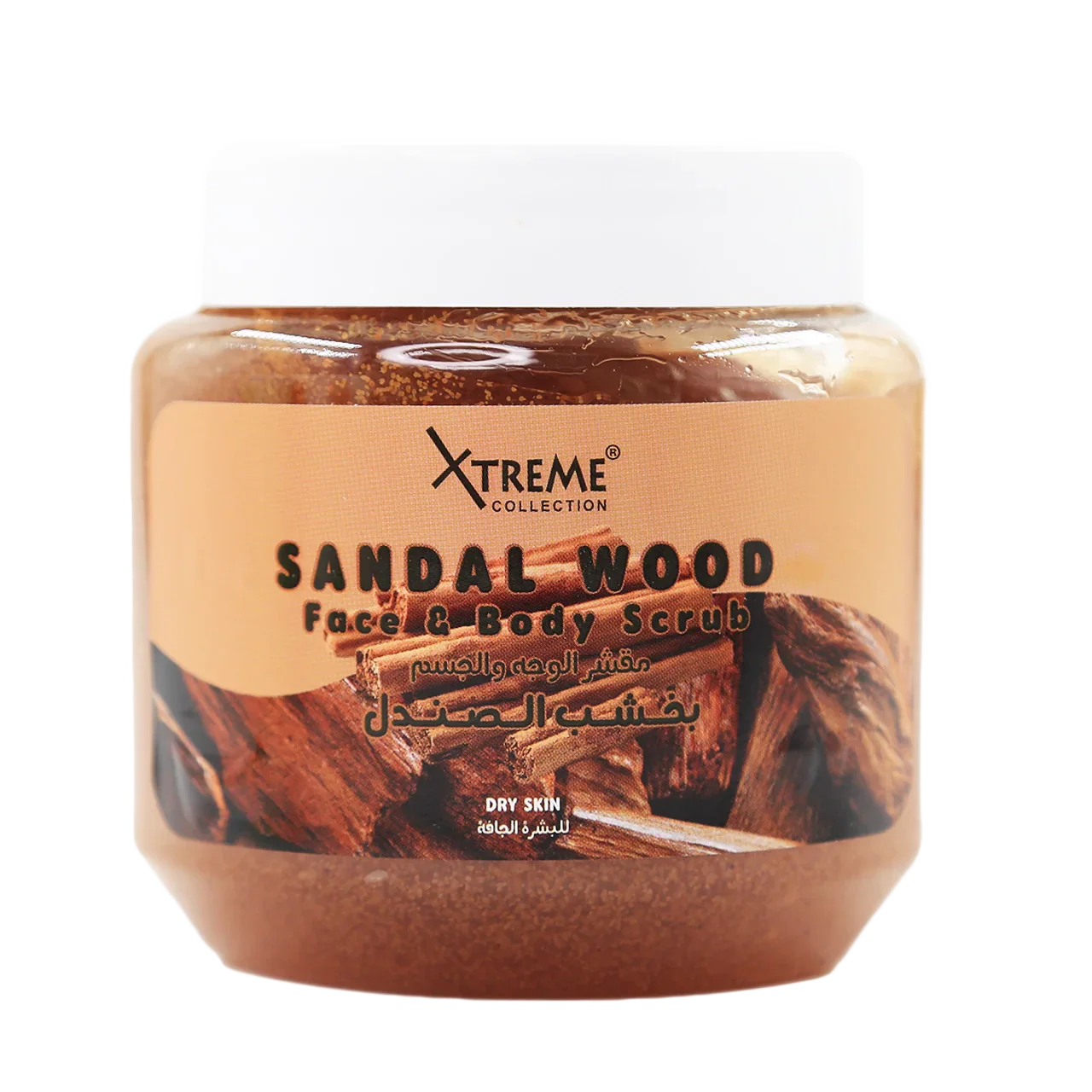 Sandal Wood Face &amp; Body Scrub 500ml