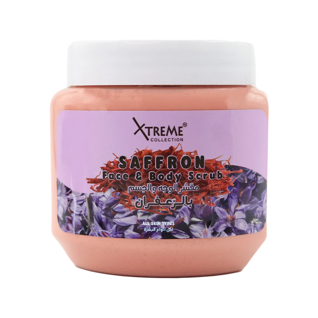 Saffron Face &amp; Body Scrub 500ml