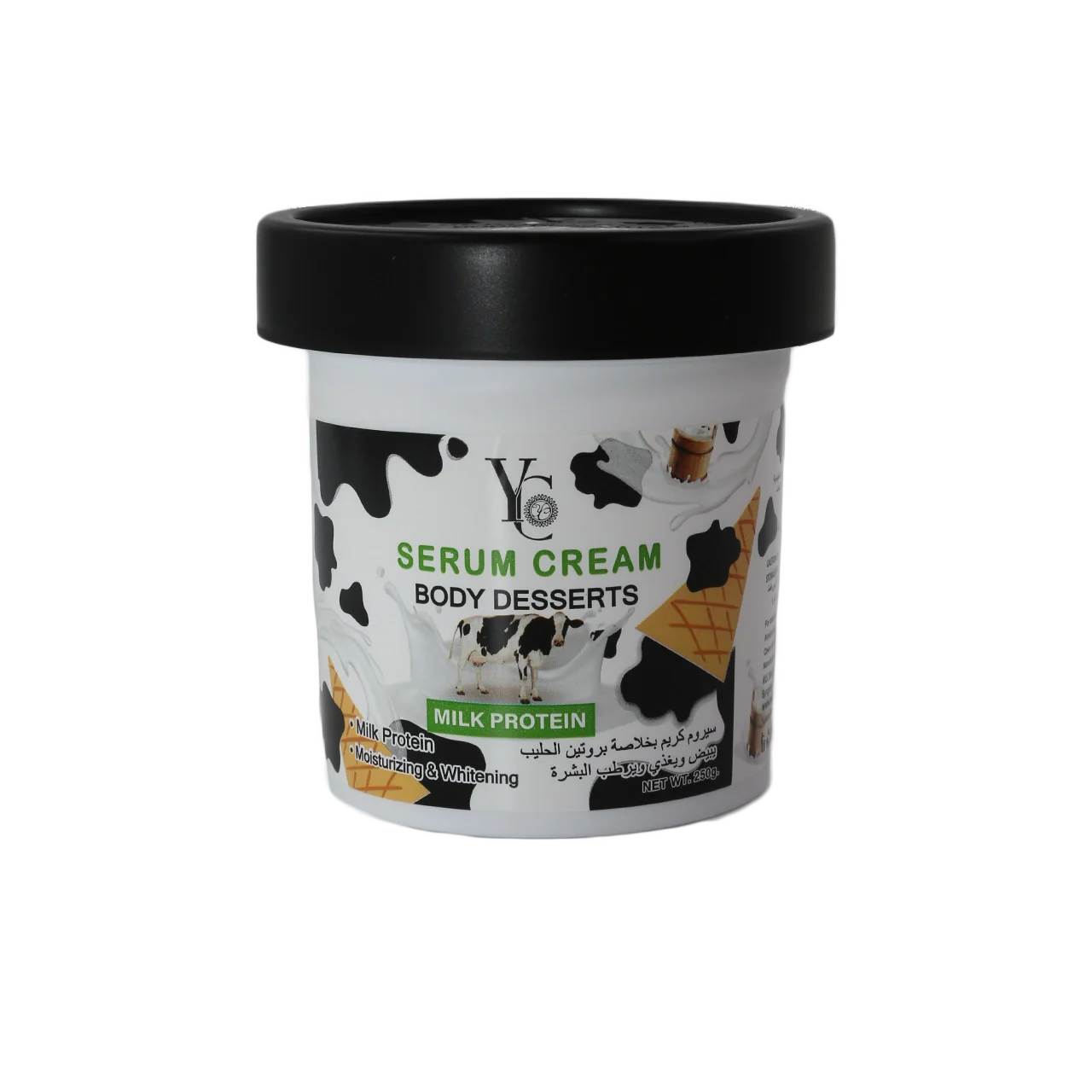 Milk Protein Serum Cream Body Desserts 250gr